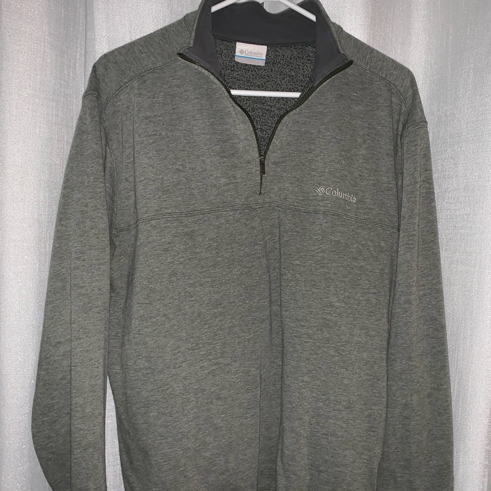 Columbia Half Zip Up Sweater
